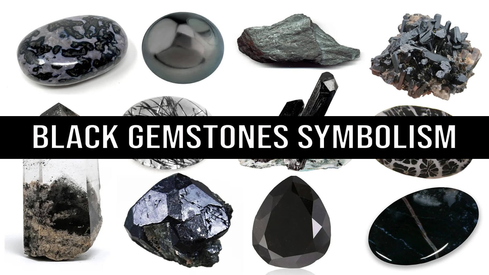 Black Gemstones and their Types | Gems Vitality