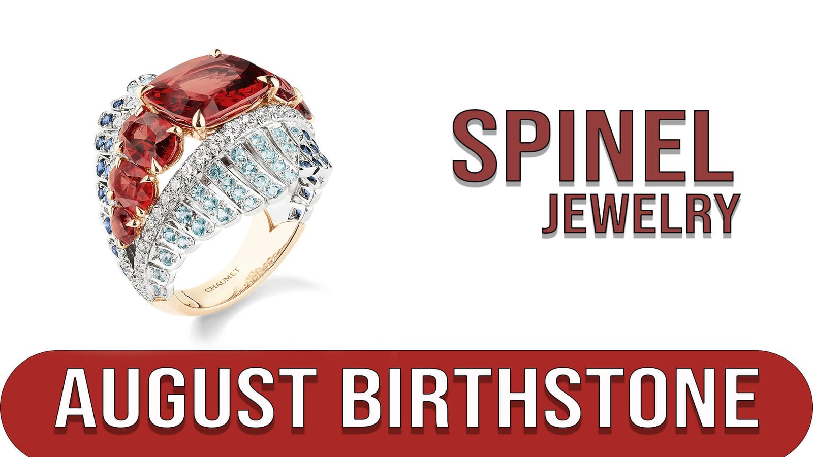 August Birthstone Spinel Jewelry