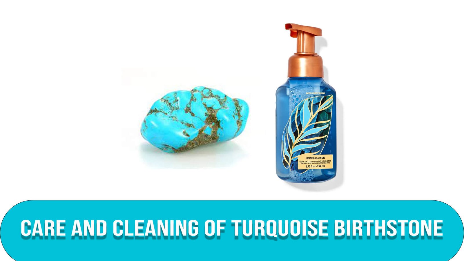 Care and Cleaning of Turquoise Birthstone