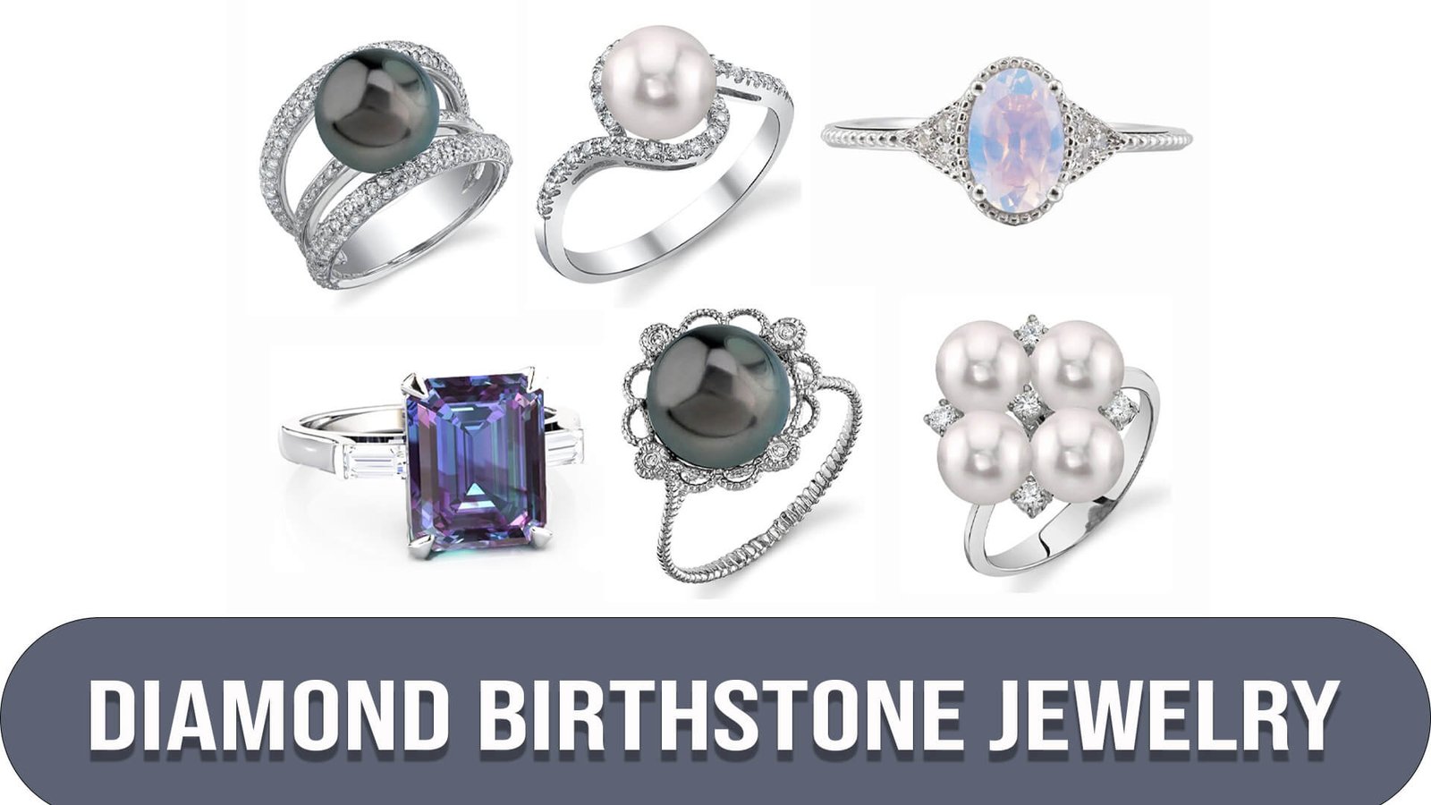 Diamond Birthstone Jewelry