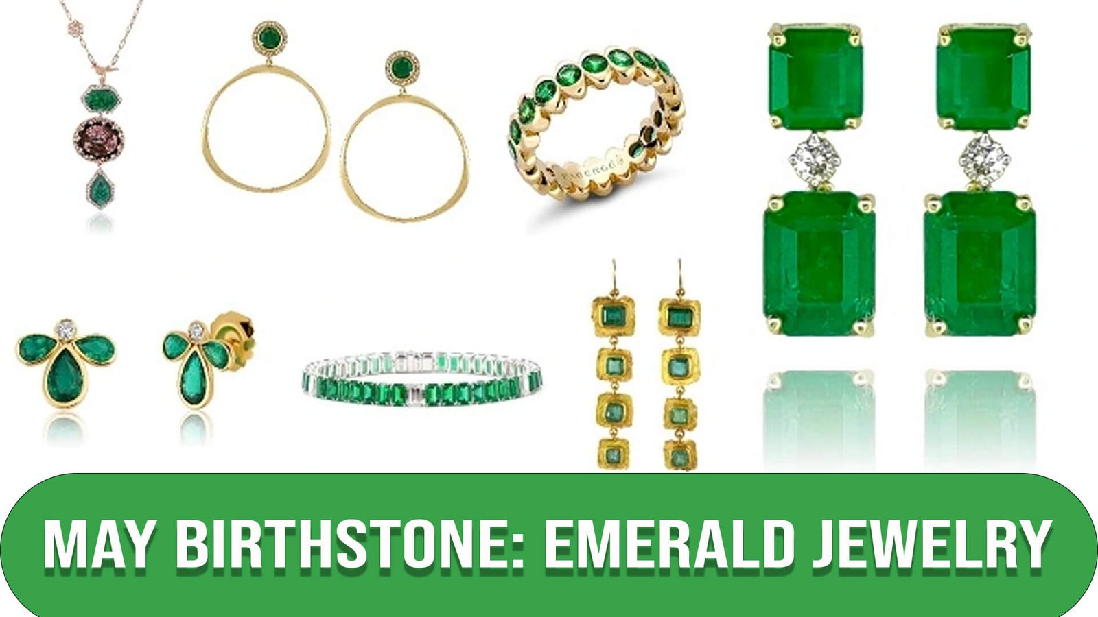 May Birthstone Emerald Jewelry