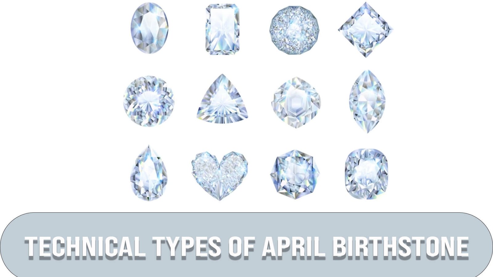 Technical Types of April Birthstone