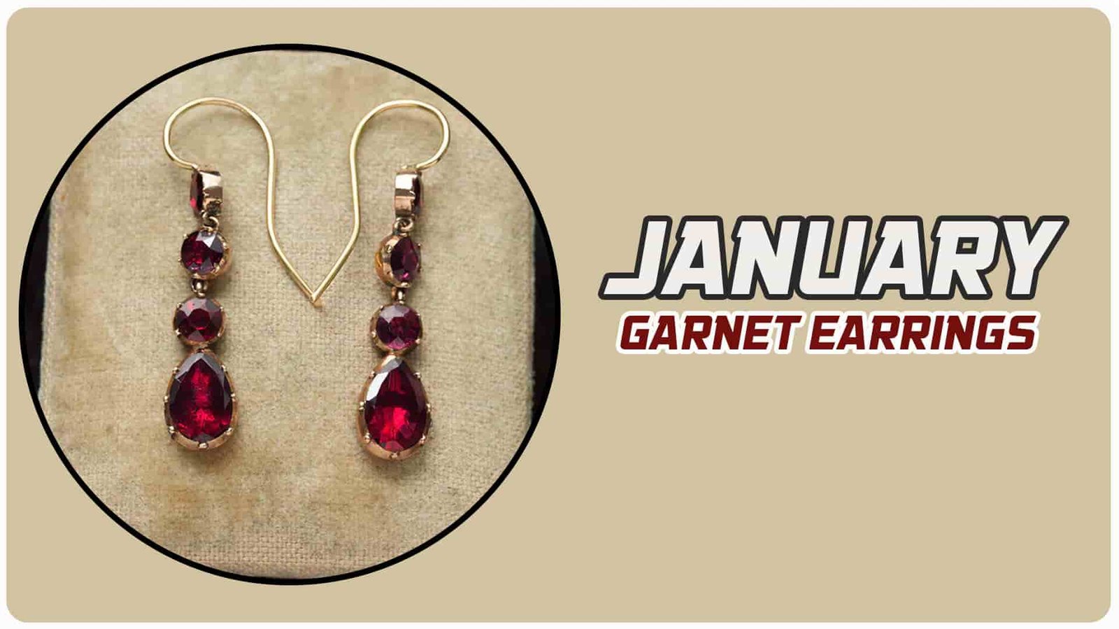 January Garnet Earrings-min