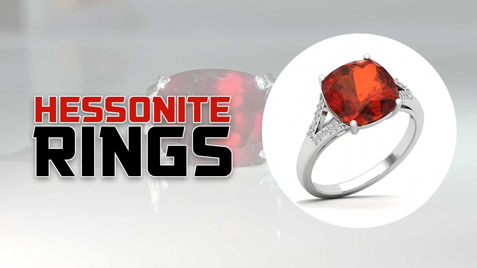 Hessonite Rings