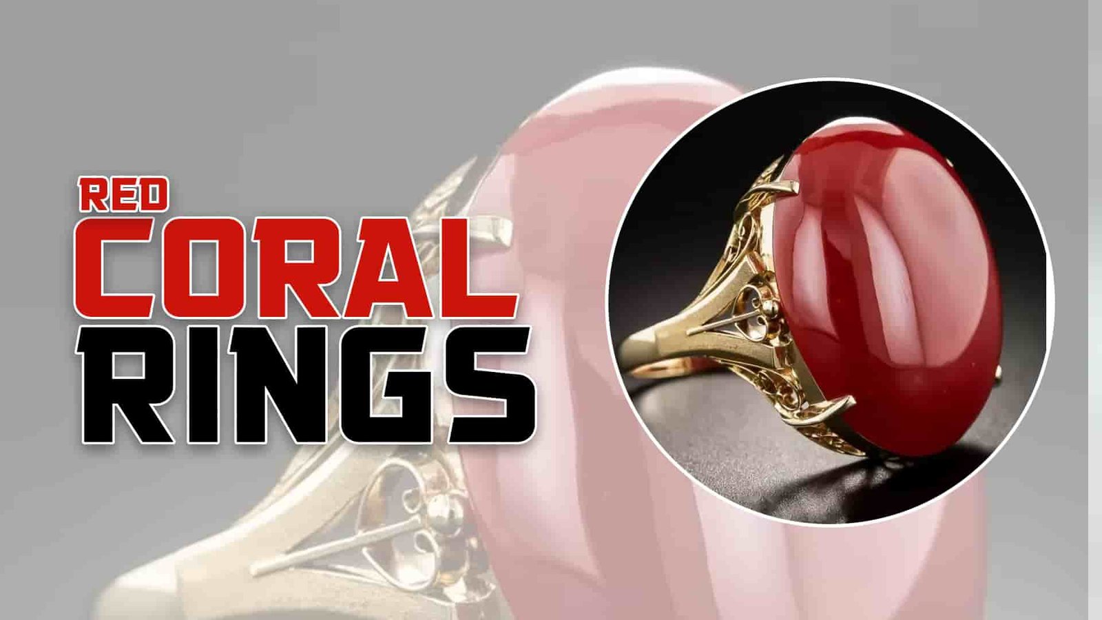 Red Coral ring